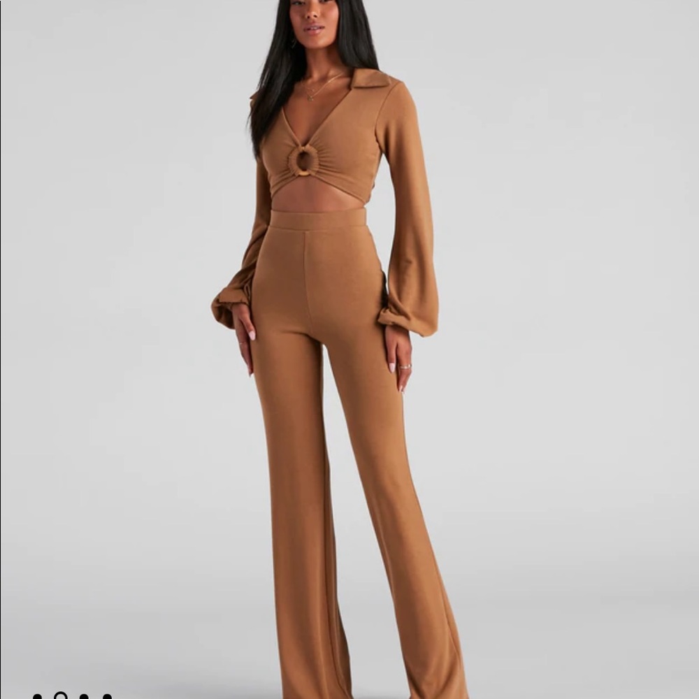 Windsor high rise wide leg pants